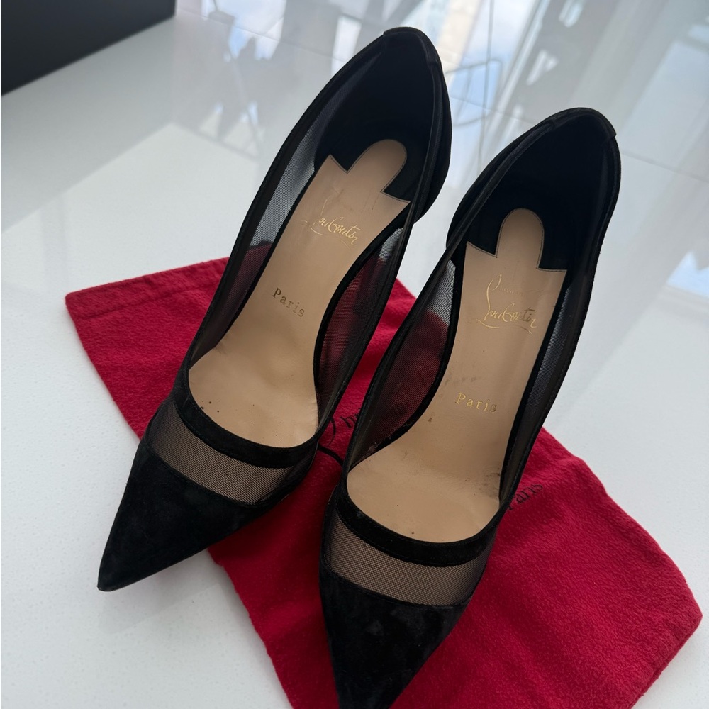 Christian Louboutin Black Heels Classic Pumps